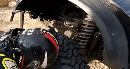 Ford Bronco Vaughn Gittin Jr. testing the 4600 Class Ford Bronco 1643600615652
