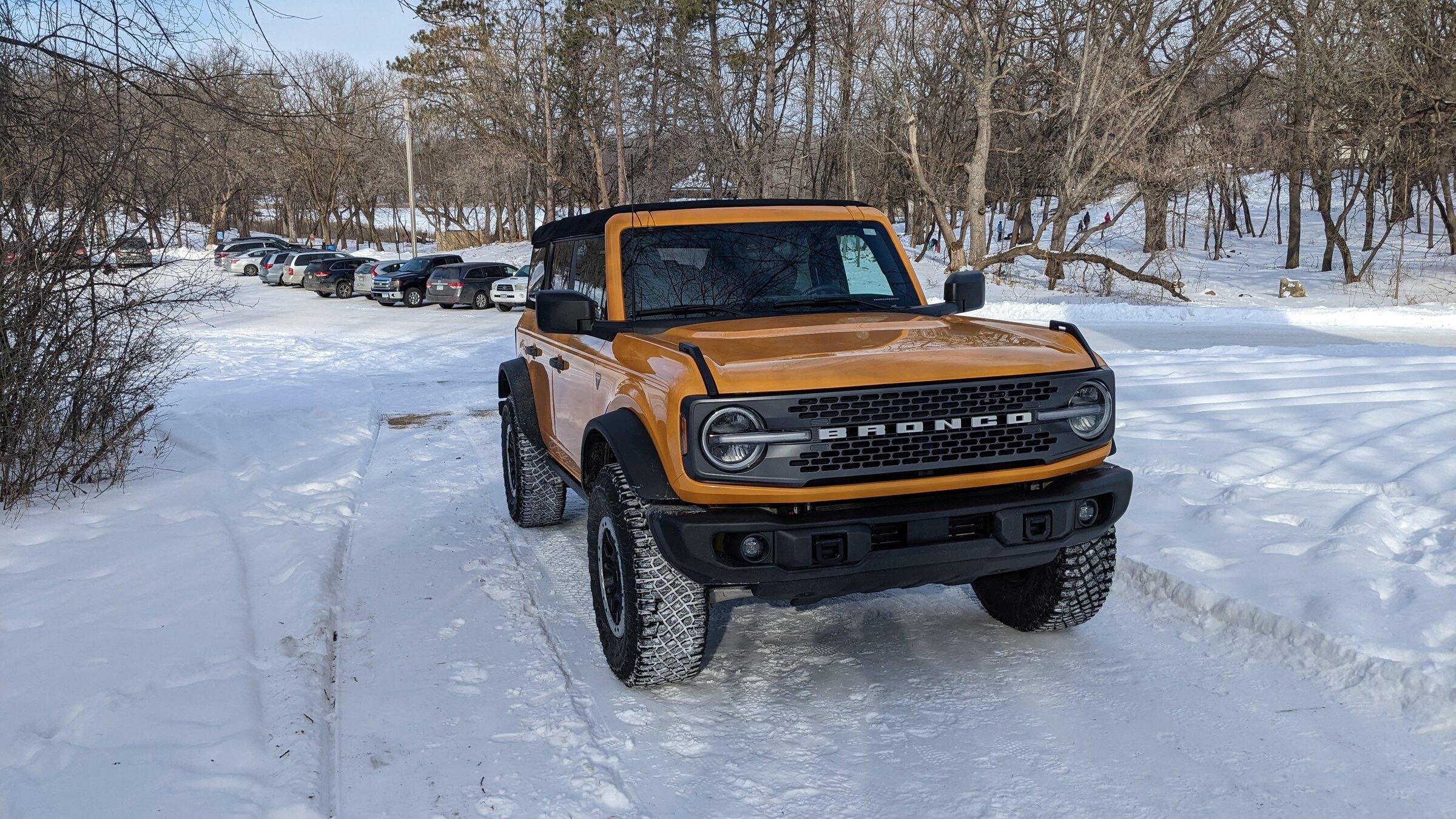 Ford Bronco Bronco in snow? PXL_20220130_202546019