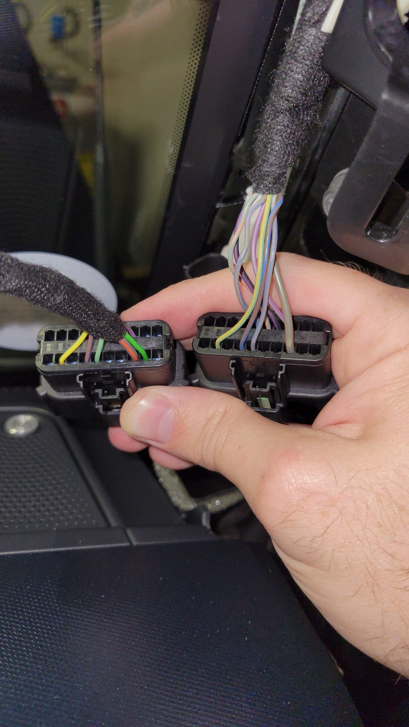 Ford Bronco Aux Upfitter Overhead Switches installed! - DIY writeup instructions & photos 20220130_213400