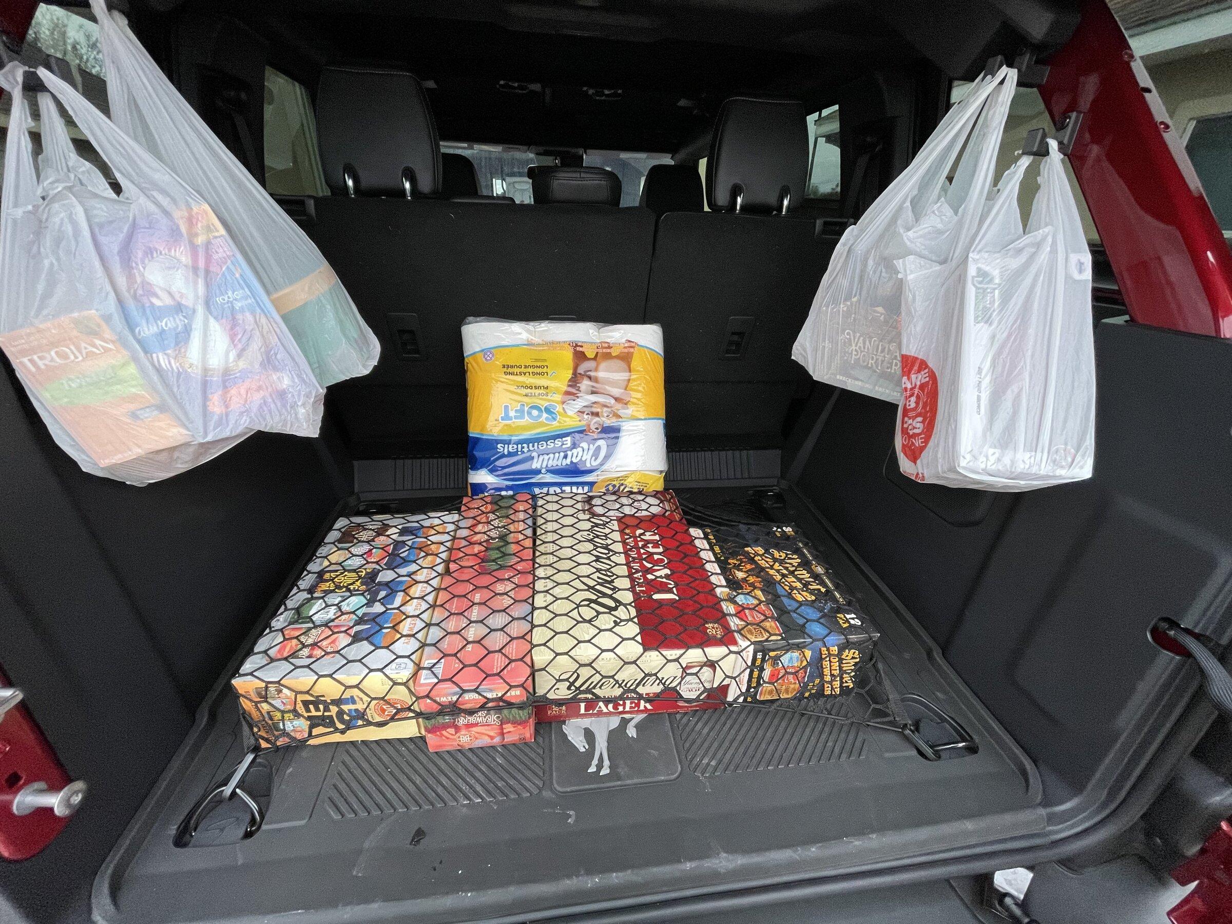 Ford Bronco Anyone added grocery bag hooks yet? 558A11C0-92DC-4831-93A4-9B5995E0342B