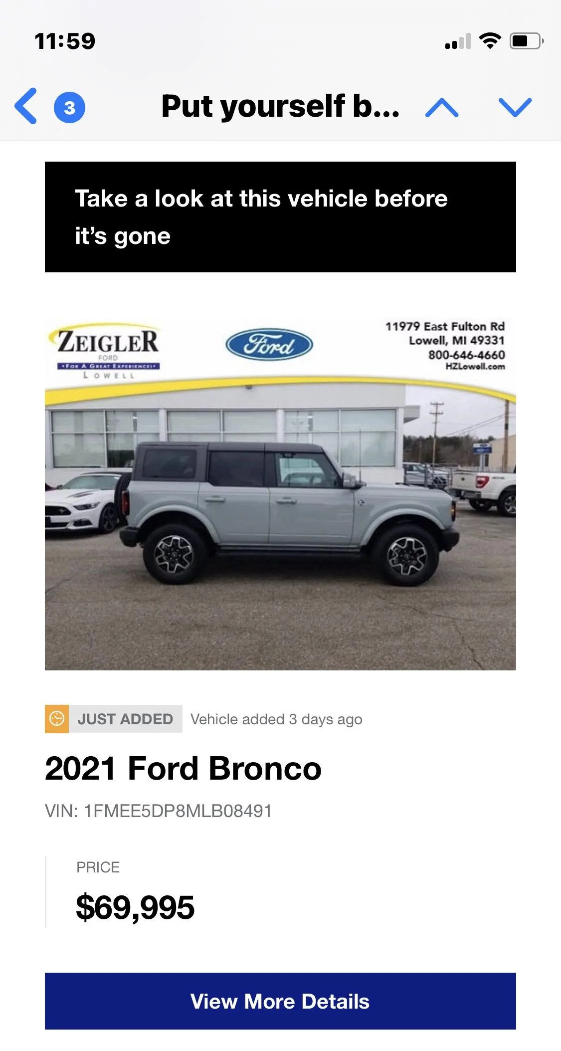 Ford Bronco I'm driving a gold mine!! D8AD86EA-9590-4536-9AC9-11B4D0A29F9D