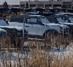 Ford Bronco Broncos galore spotted in holding yard Screen Shot 2022-01-31 at 3.35.03 PM