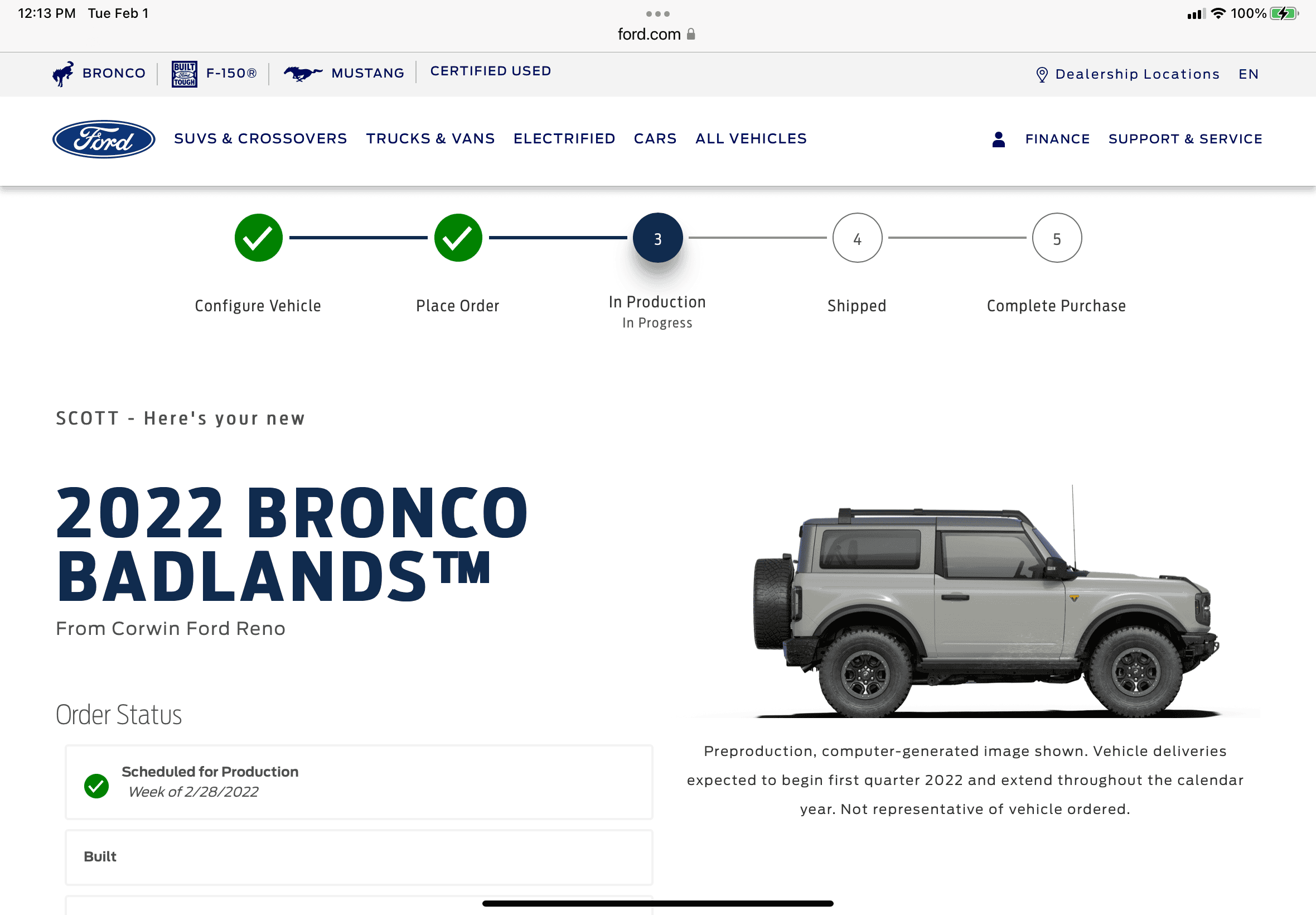 Ford Bronco 02/28/22 Build Week Thread 290AD4AC-2F24-43ED-92BA-EA2E4156219C