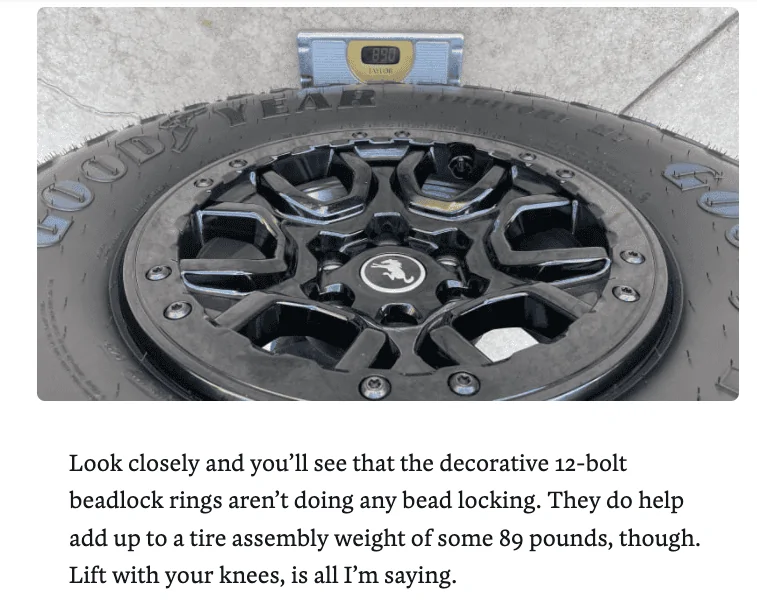 Ford Bronco Aftermarket beadlock rings Screen Shot 2022-02-01 at 1.35.09 PM