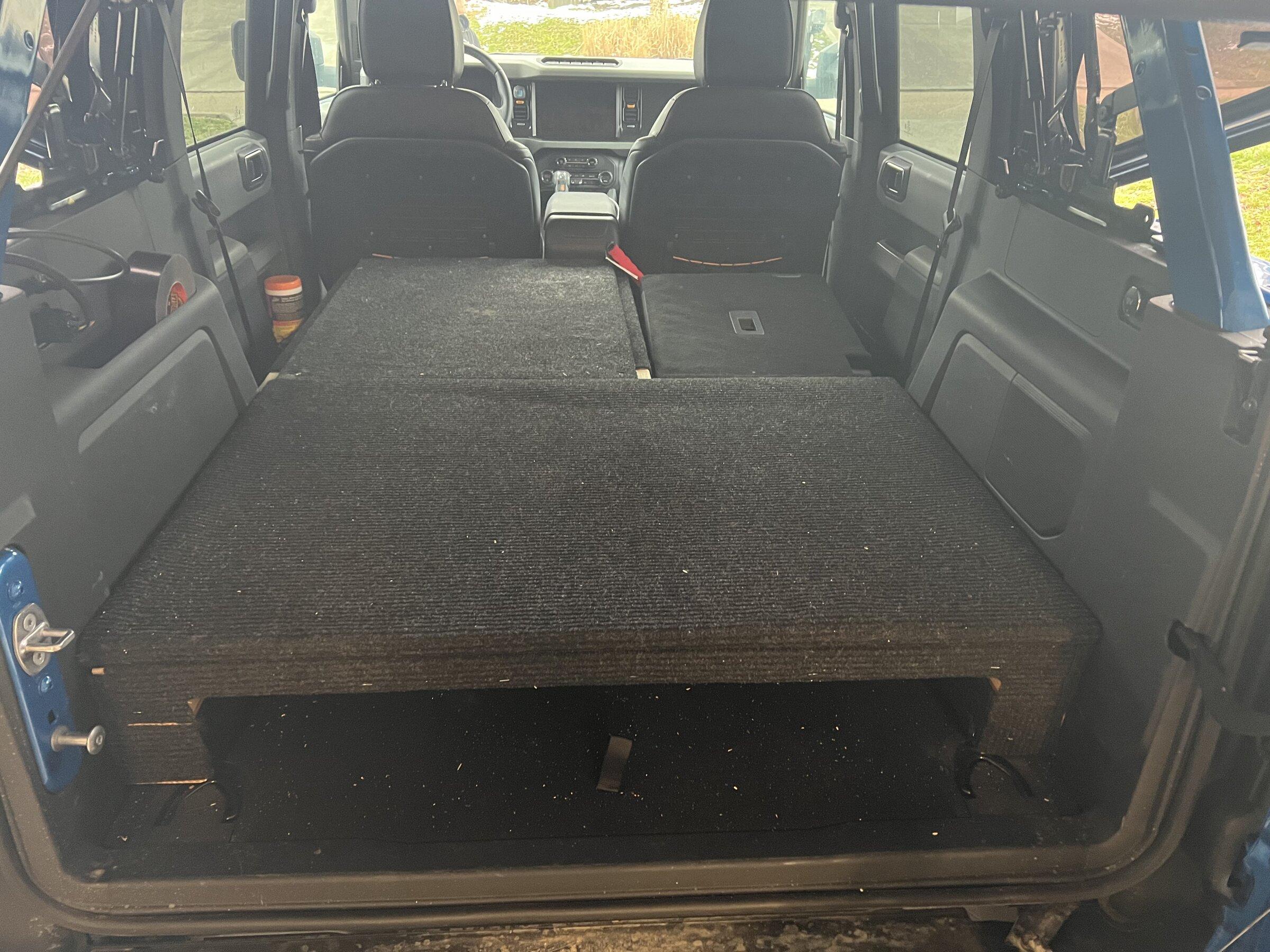 Ford Bronco Removed back seat on 4-dr B016F03F-4F98-4A58-8A2F-2A6004162ED6