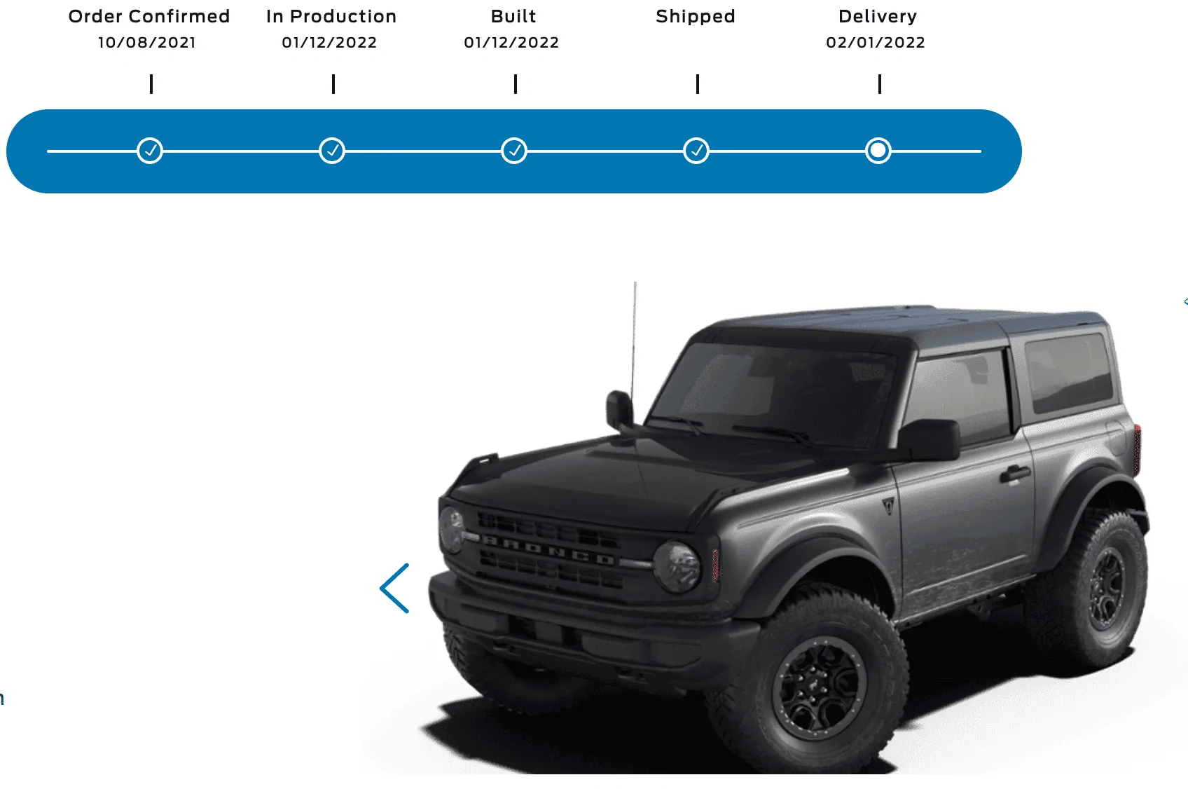 Ford Bronco 🛠 1/10/22 Build Week Group Screen Shot 2022-02-01 at 4.51.21 PM