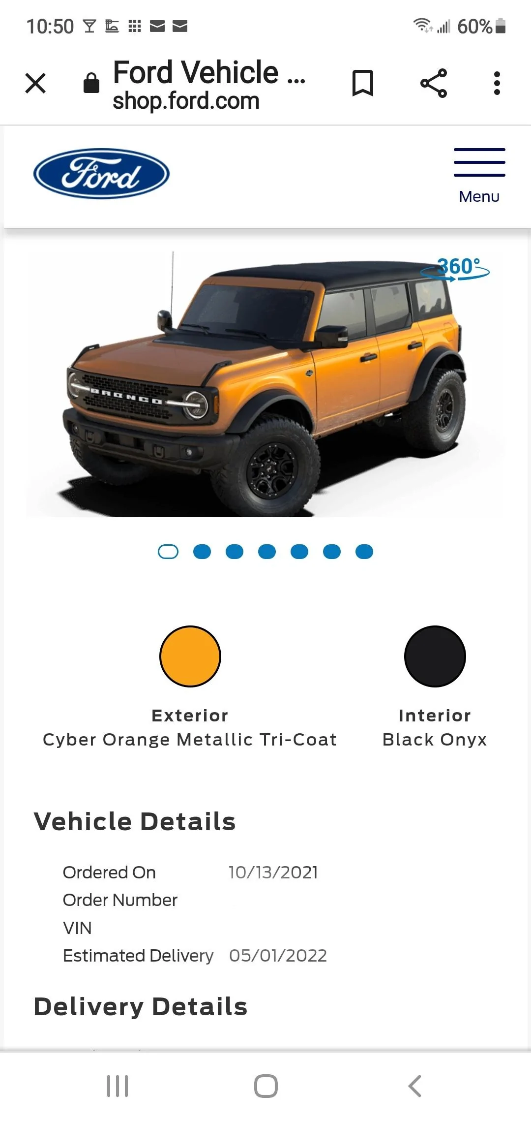 Ford Bronco 🛠 1/10/22 Build Week Group Screenshot_20220201-225027_Chrom