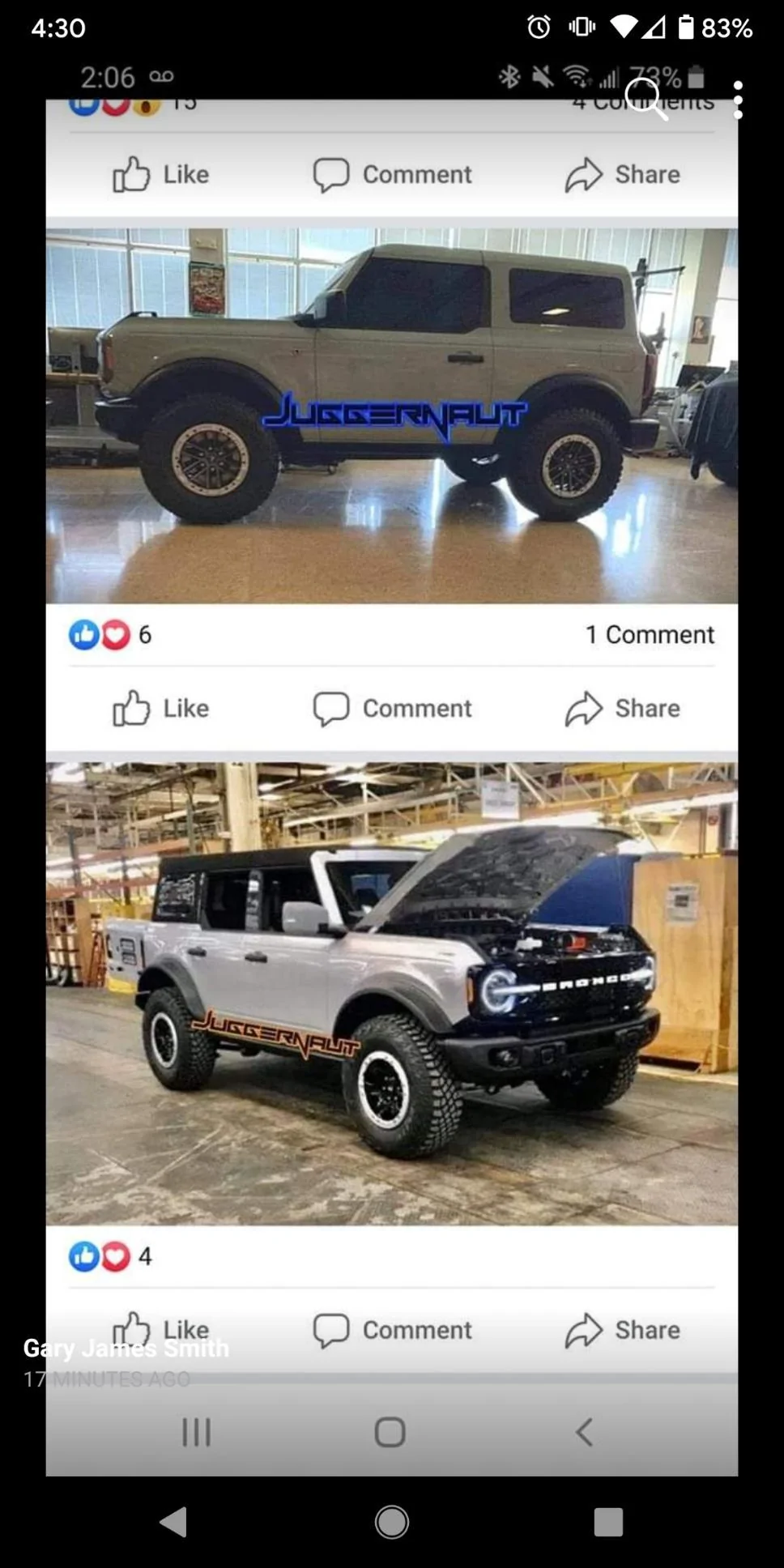 Ford Bronco Two years ago 32AE0BFB-BF20-46F0-B255-82E1E90CB794
