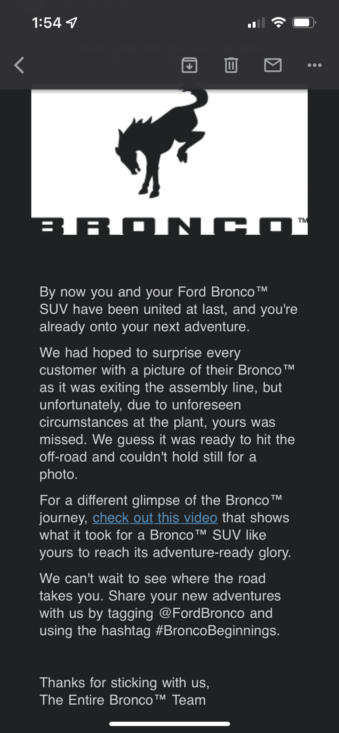 Ford Bronco 🛠 1/3/22 Build Week Group 7198357C-9006-421F-B1F1-0BEEE3FFB8E2