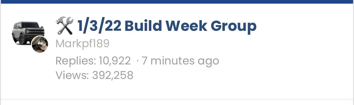 Ford Bronco 🛠 1/3/22 Build Week Group 25BB1798-F80F-4003-A281-56D442FD0E15