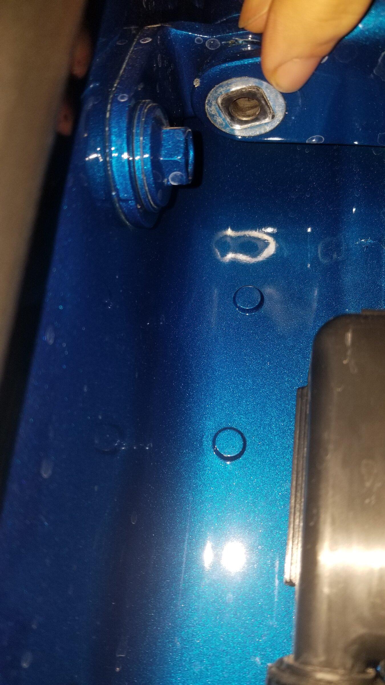 Ford Bronco Door Bolt Bolted. bolt off