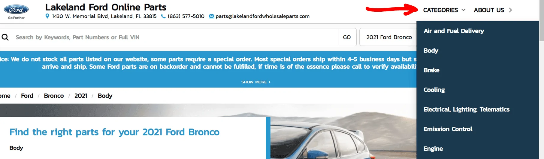 Ford Bronco Schematic Parts List Website 1643899956832