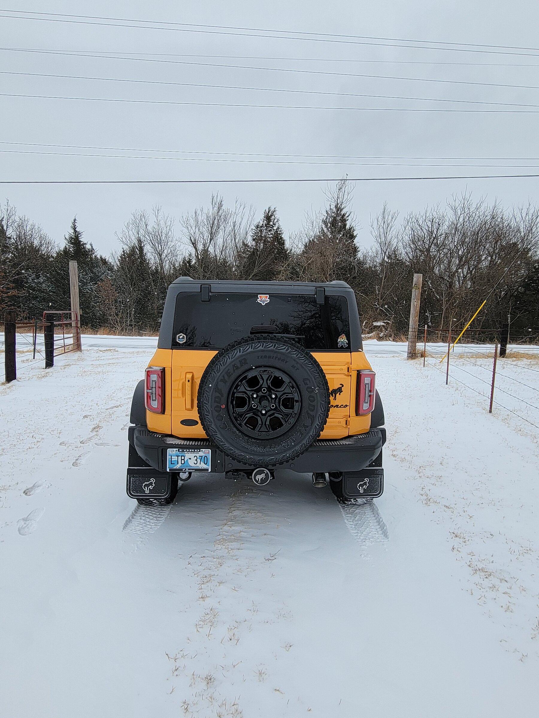 Ford Bronco My FE's First Snow 20220203_120326