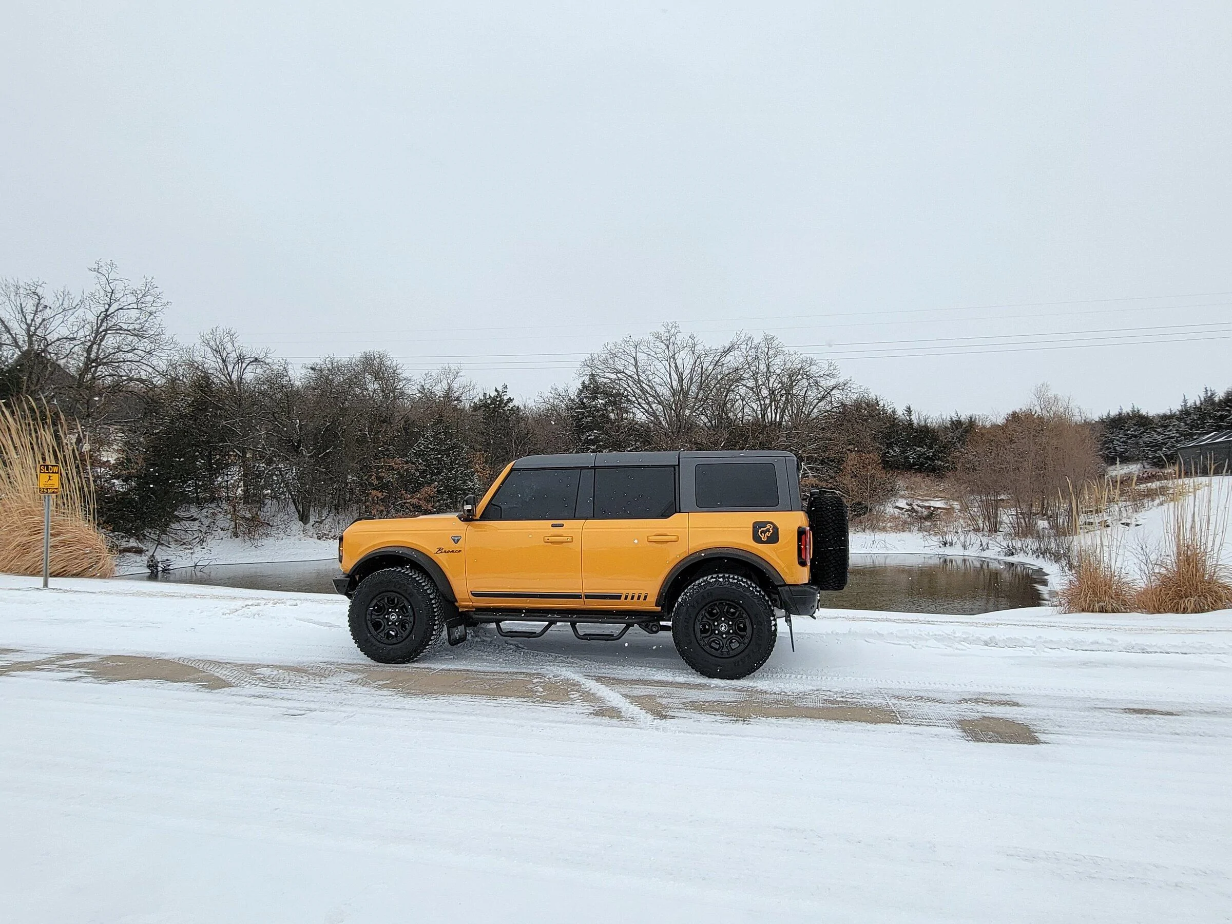 Ford Bronco My FE's First Snow 20220203_115610