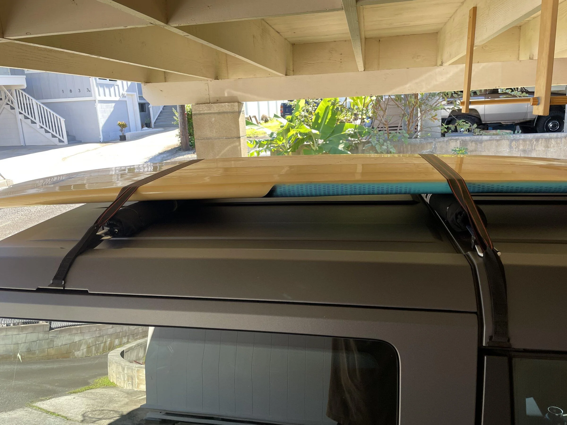 Ford Bronco Roof straps for hardtop. E6238F8F-E4FA-42F6-A28B-A86BB349F77C