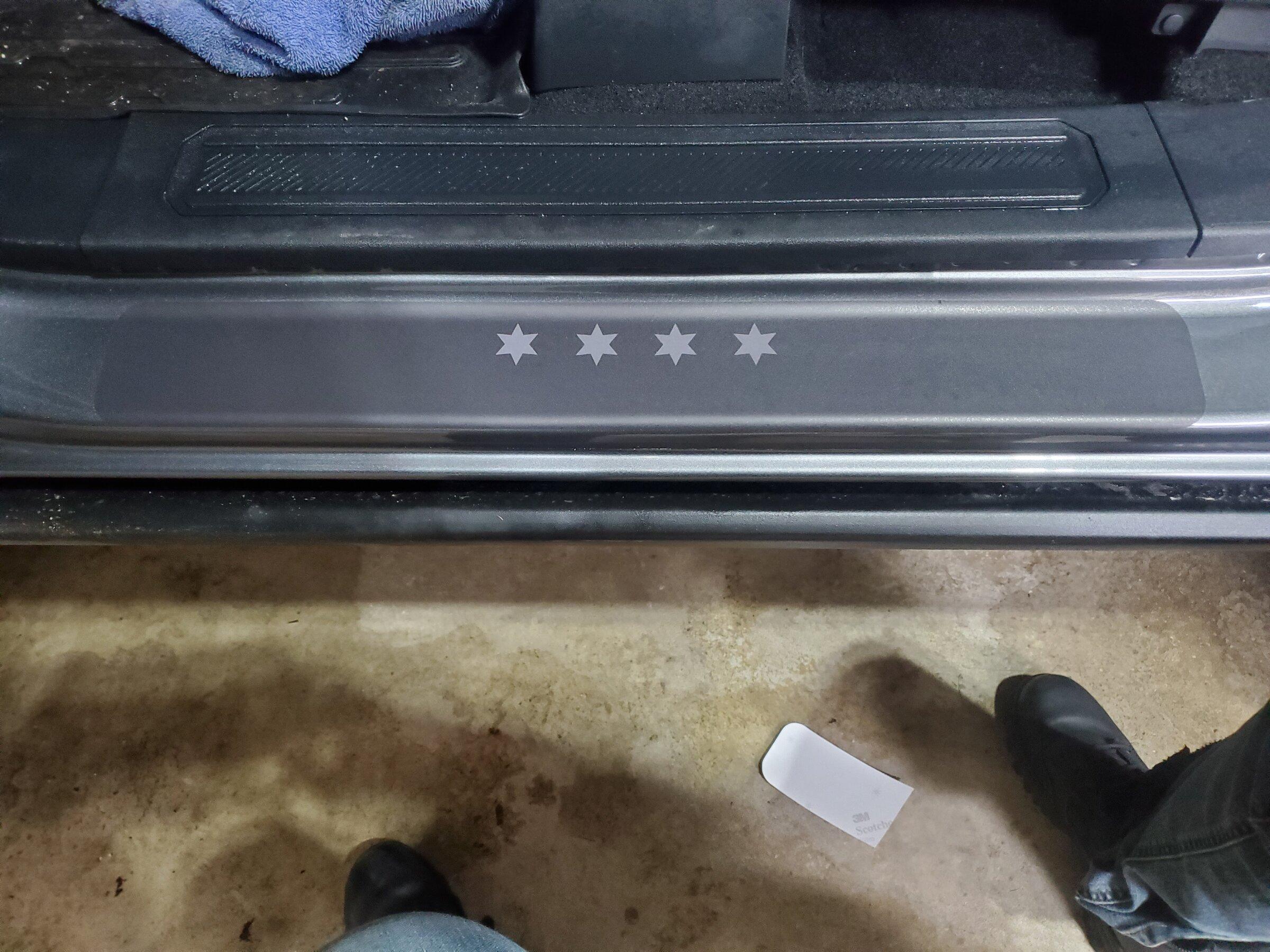 Ford Bronco Custom Image Sill Guards NOW AVAILABLE!!! 20220204_122131
