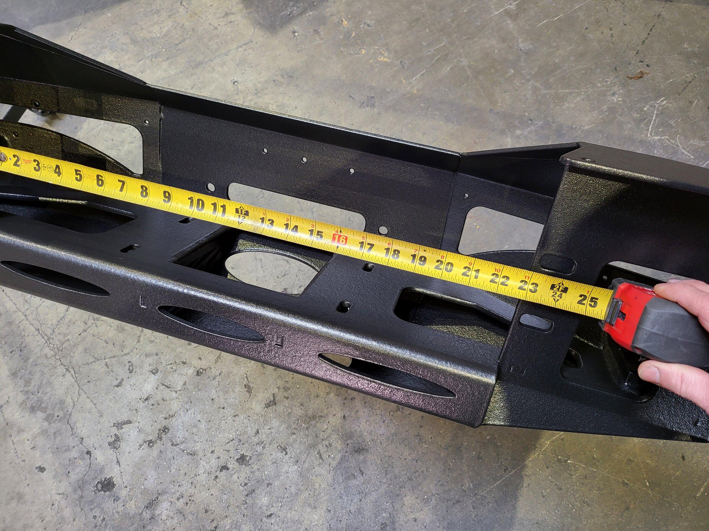 Ford Bronco BAMF Overland front winch bumper 20220204_124005