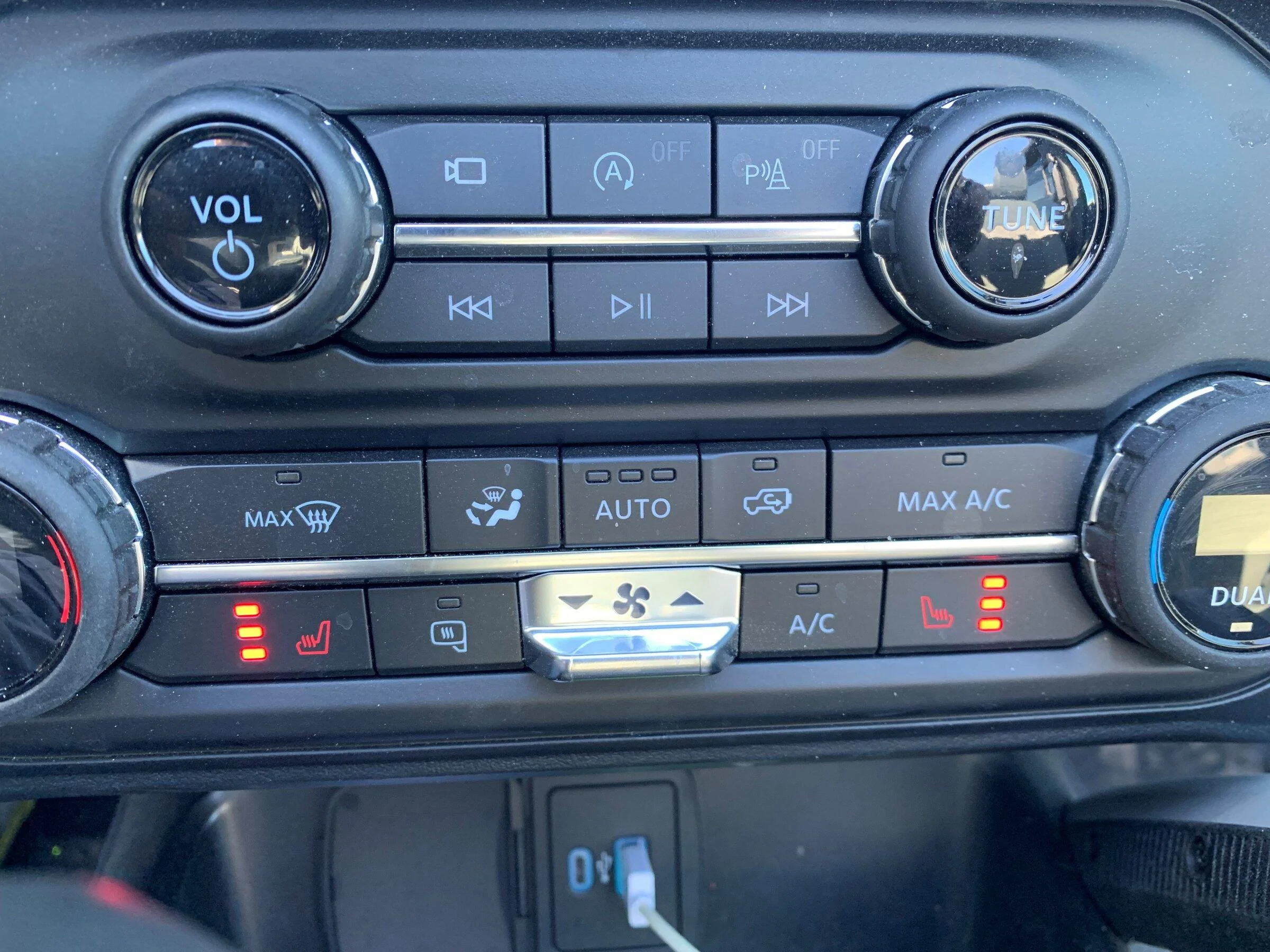 Ford Bronco Seat heater problem heated seats controls