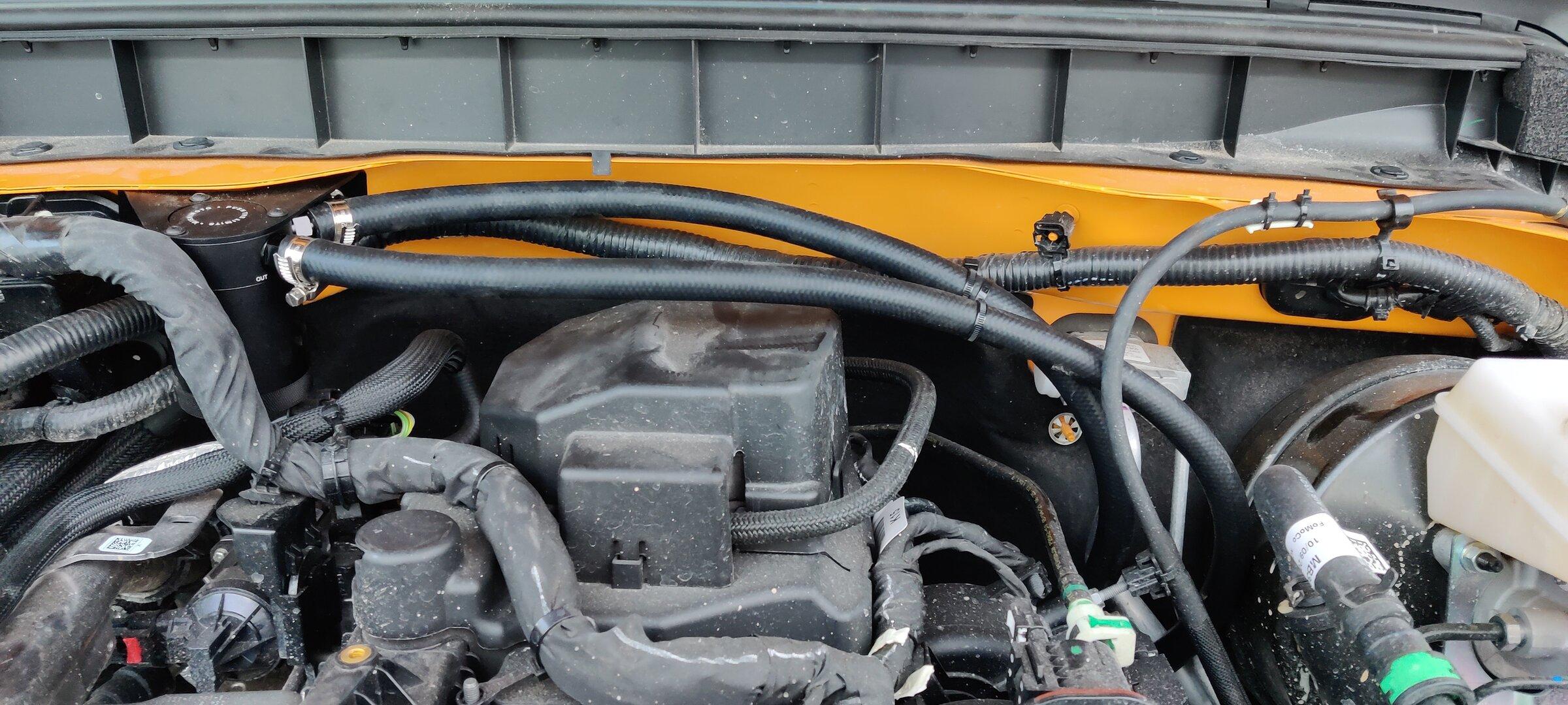 Ford Bronco Mishimoto's 2.3L Bronco Catch Can R&D Thread IMG_20220205_175339