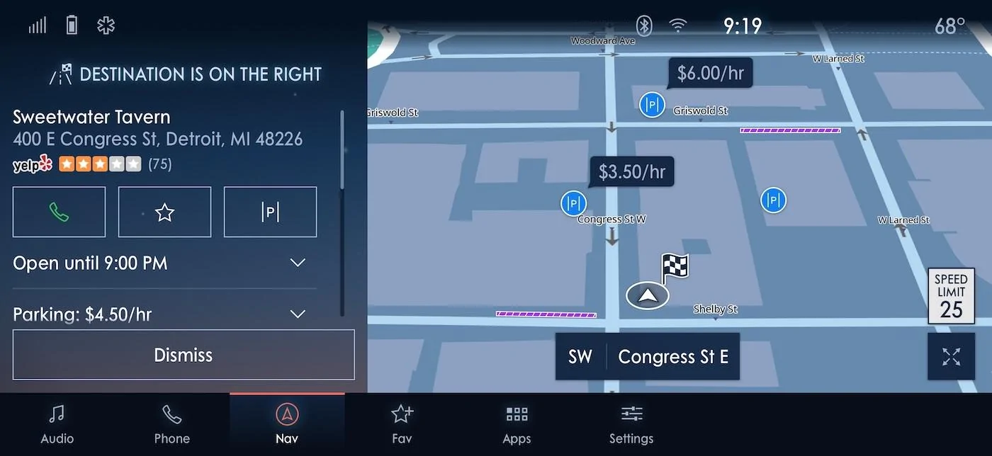 Ford Bronco SYNC4 Will Help Bronco Owners Find Cheaper Gas and Parking INRIX-Parking-SYNC4