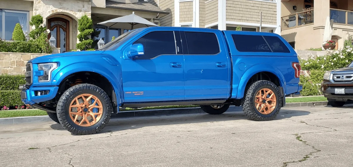 Ford Bronco Designing the Bronco R video feature. A look at Velocity Blue 1597945314026