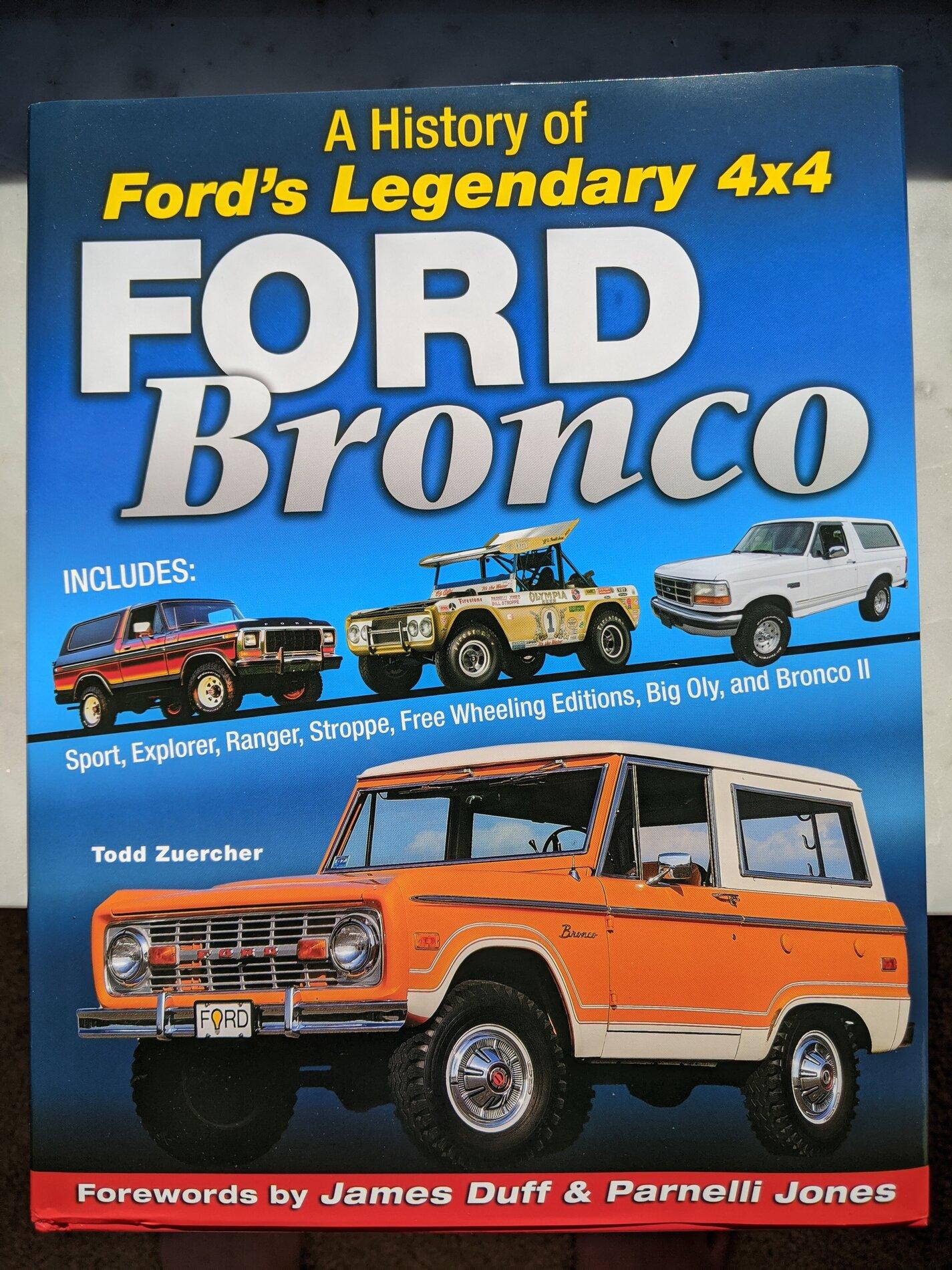 Ford Bronco Book About Bronco History IMG_20200820_162137