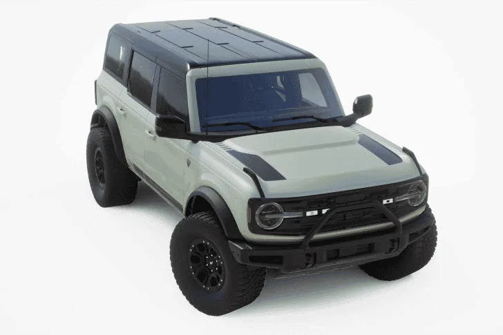 Ford Bronco Wildtrak Hood Graphics 1597974845647