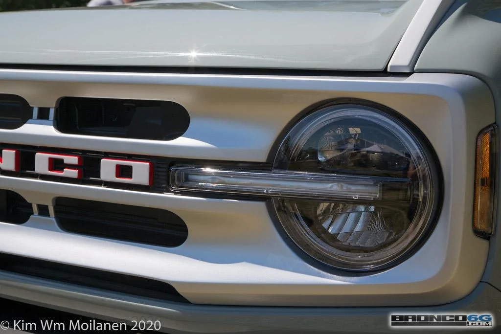Ford Bronco 90+ More 2021 Bronco & Bronco Sport Photos From Ford Employee Roundup Event 2021 Ford Bronco Cactus Gray White Interior Employee Roundup Event-32