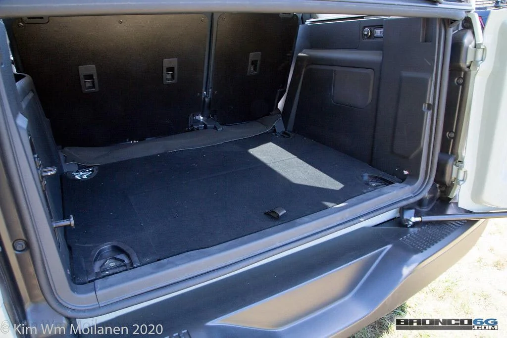 Ford Bronco 90+ More 2021 Bronco & Bronco Sport Photos From Ford Employee Roundup Event 2021 Ford Bronco Cactus Gray White Interior Employee Roundup Event-25