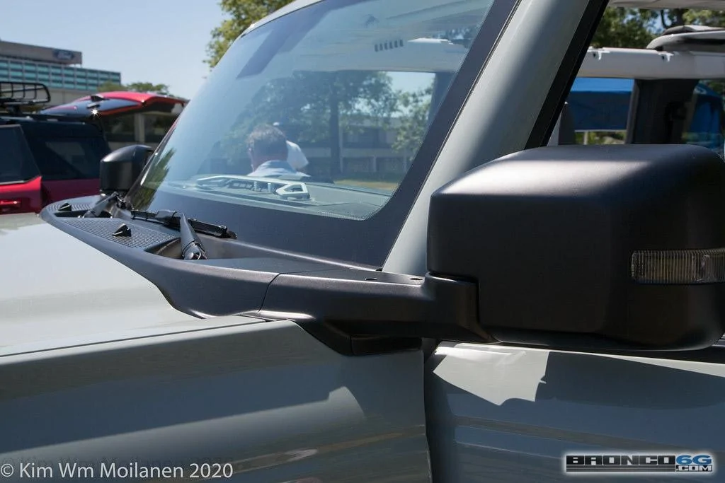 Ford Bronco 90+ More 2021 Bronco & Bronco Sport Photos From Ford Employee Roundup Event 2021 Ford Bronco Cactus Gray White Interior Employee Roundup Event-29