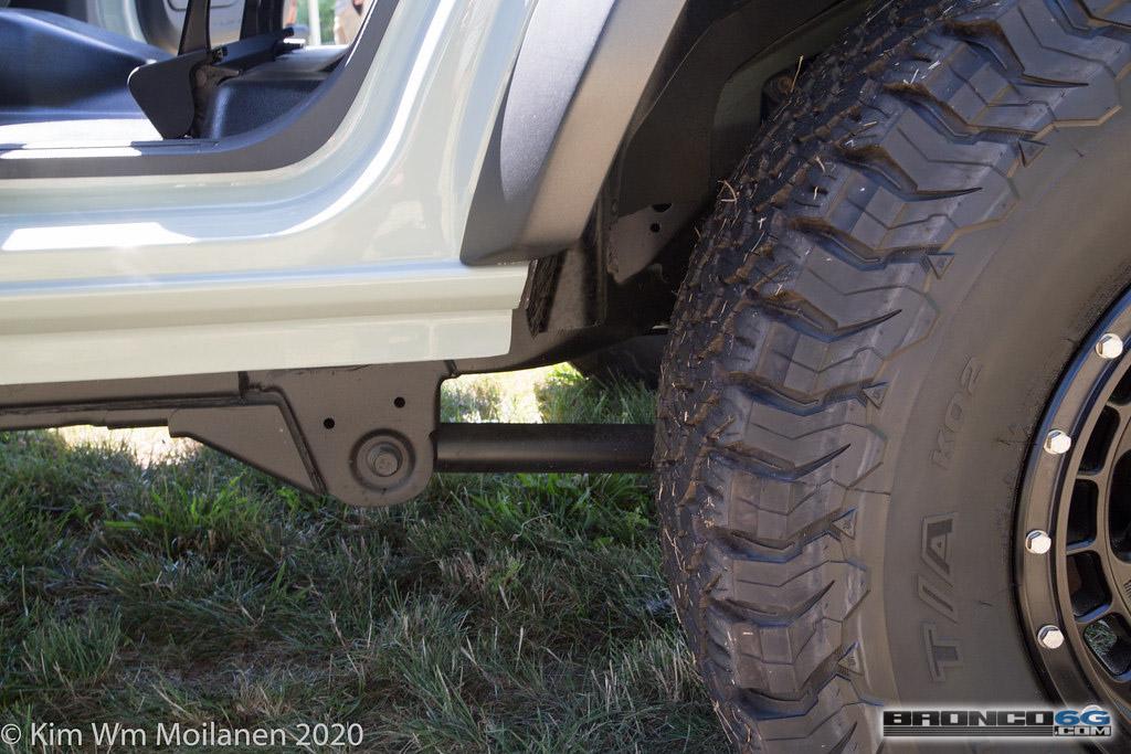 Ford Bronco 90+ More 2021 Bronco & Bronco Sport Photos From Ford Employee Roundup Event 2021 Ford Bronco Cactus Gray White Interior Employee Roundup Event-35