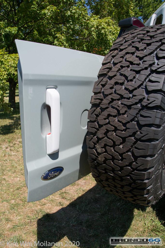 Ford Bronco 90+ More 2021 Bronco & Bronco Sport Photos From Ford Employee Roundup Event 2021 Ford Bronco Cactus Gray White Interior Employee Roundup Event-39