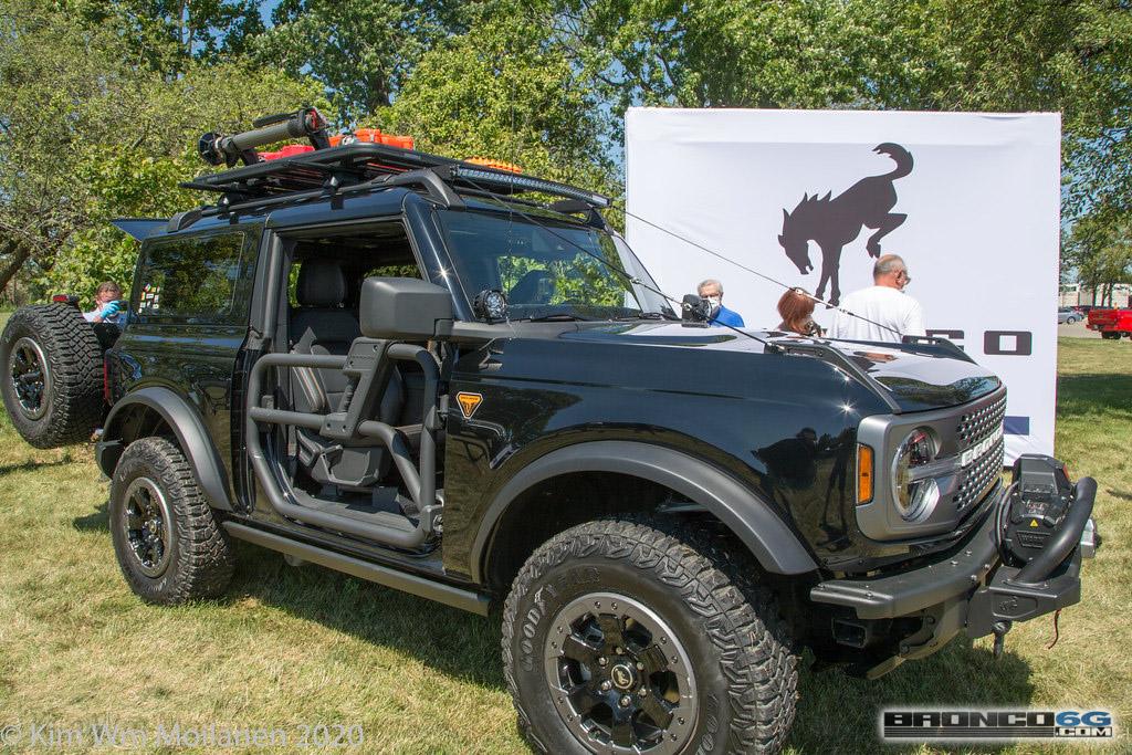 Ford Bronco 90+ More 2021 Bronco & Bronco Sport Photos From Ford Employee Roundup Event 2021 Ford Bronco Shadow Black Interior Employee Roundup Event-45