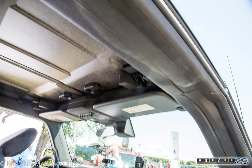 Ford Bronco 90+ More 2021 Bronco & Bronco Sport Photos From Ford Employee Roundup Event 2021 Ford Bronco Shadow Black Interior Employee Roundup Event-50