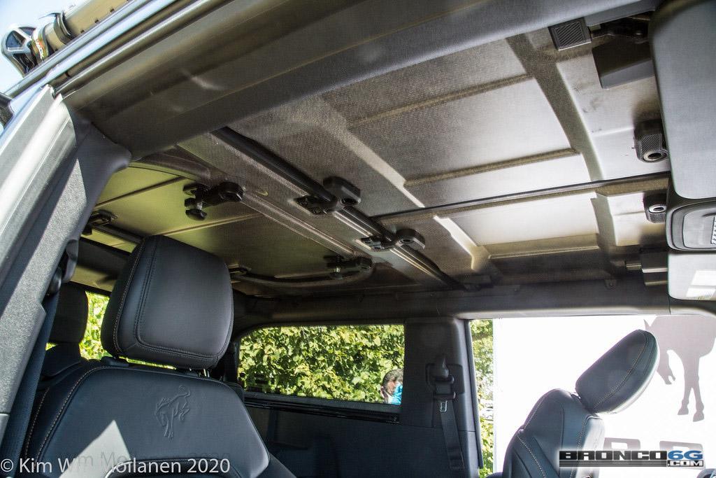 Ford Bronco 90+ More 2021 Bronco & Bronco Sport Photos From Ford Employee Roundup Event 2021 Ford Bronco Shadow Black Interior Employee Roundup Event-49