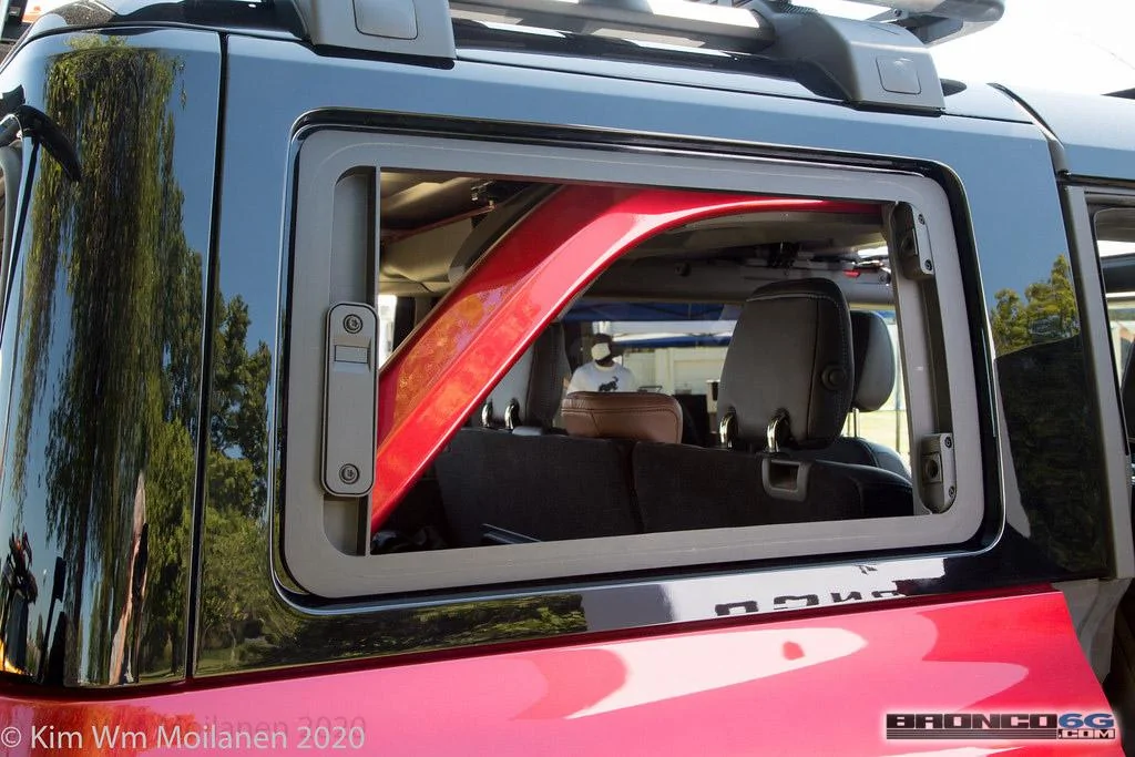 Ford Bronco 90+ More 2021 Bronco & Bronco Sport Photos From Ford Employee Roundup Event 2021 Ford Bronco Rapid Red Interior Employee Roundup Event-63