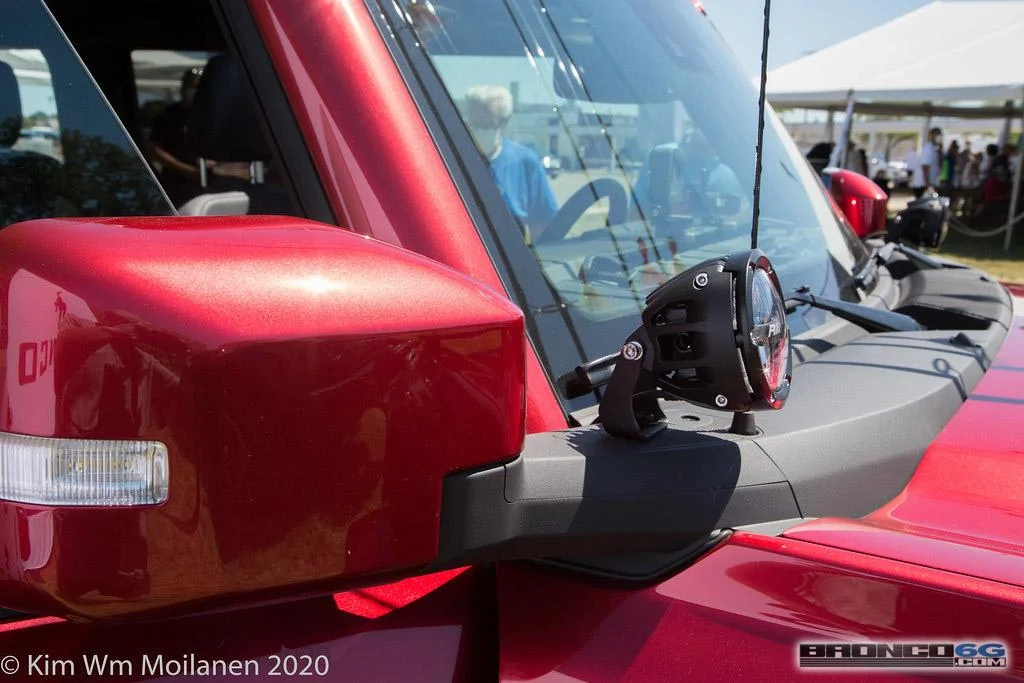Ford Bronco 90+ More 2021 Bronco & Bronco Sport Photos From Ford Employee Roundup Event 2021 Ford Bronco Rapid Red Interior Employee Roundup Event-59