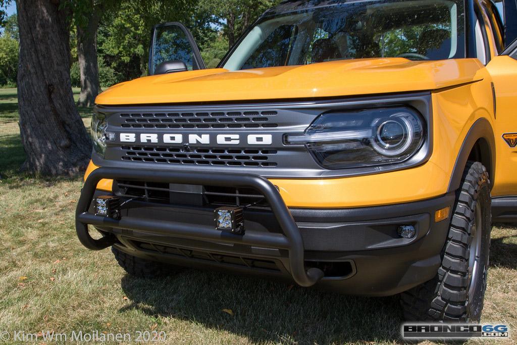 Ford Bronco 90+ More 2021 Bronco & Bronco Sport Photos From Ford Employee Roundup Event 2021 Ford Bronco Sport Cyber Orange Interior Employee Roundup Event-83