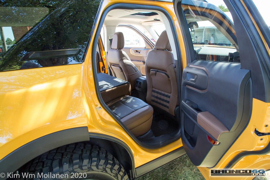 Ford Bronco 90+ More 2021 Bronco & Bronco Sport Photos From Ford Employee Roundup Event 2021 Ford Bronco Sport Cyber Orange Interior Employee Roundup Event-75