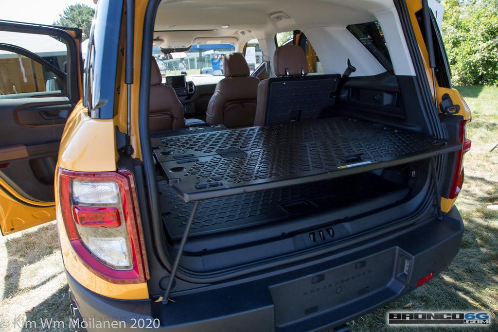 Ford Bronco 90+ More 2021 Bronco & Bronco Sport Photos From Ford Employee Roundup Event 2021 Ford Bronco Sport Cyber Orange Interior Employee Roundup Event-67