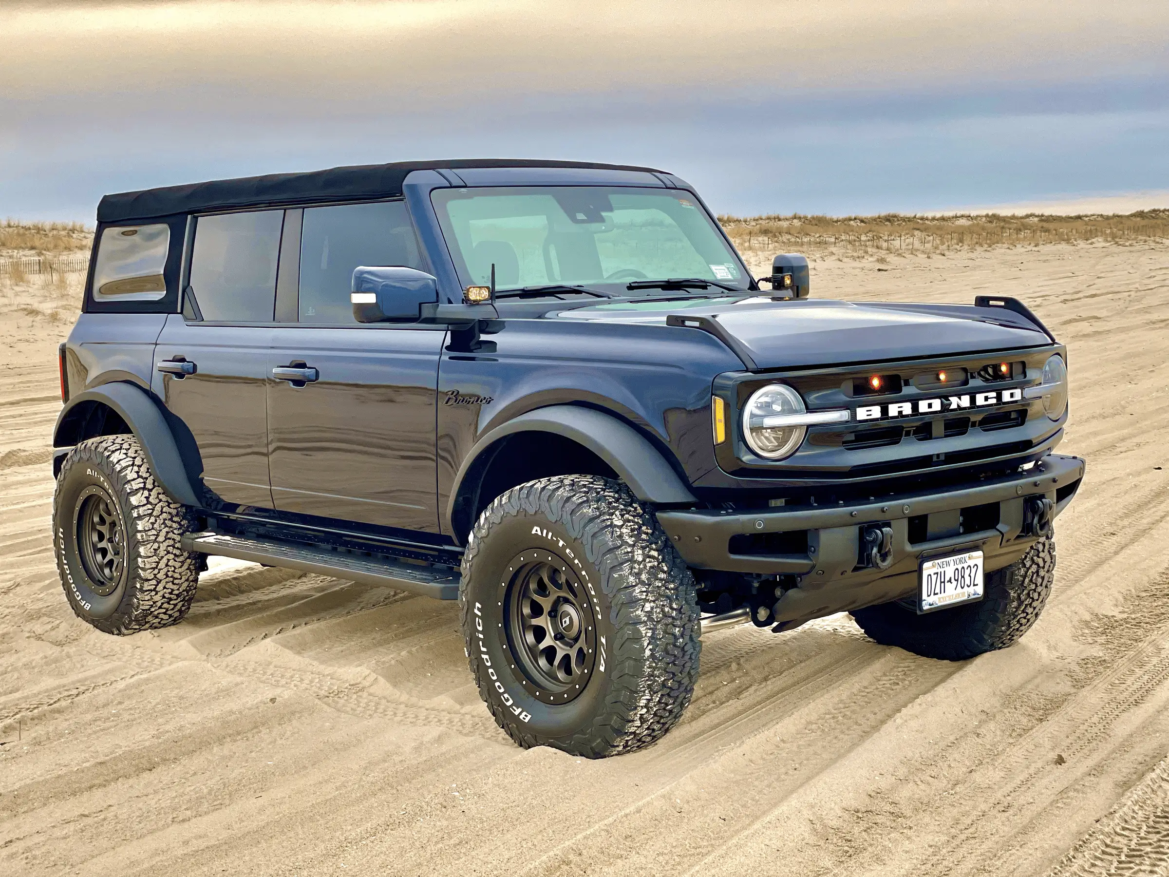 Ford Bronco Swapped out my grille and installed Raptor style lights tempImage75fBAJ