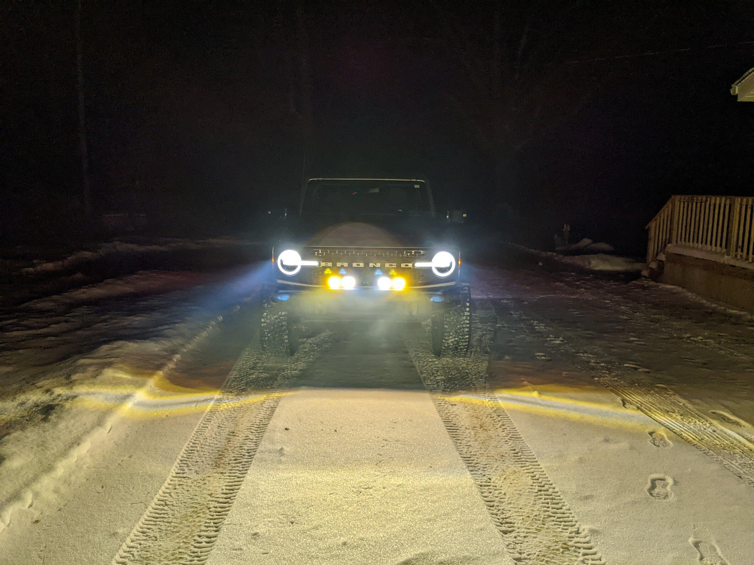 Ford Bronco What did you do TO / WITH your Bronco today? 👨🏻‍🔧🧰🚿🛠 PXL_20220207_013729053