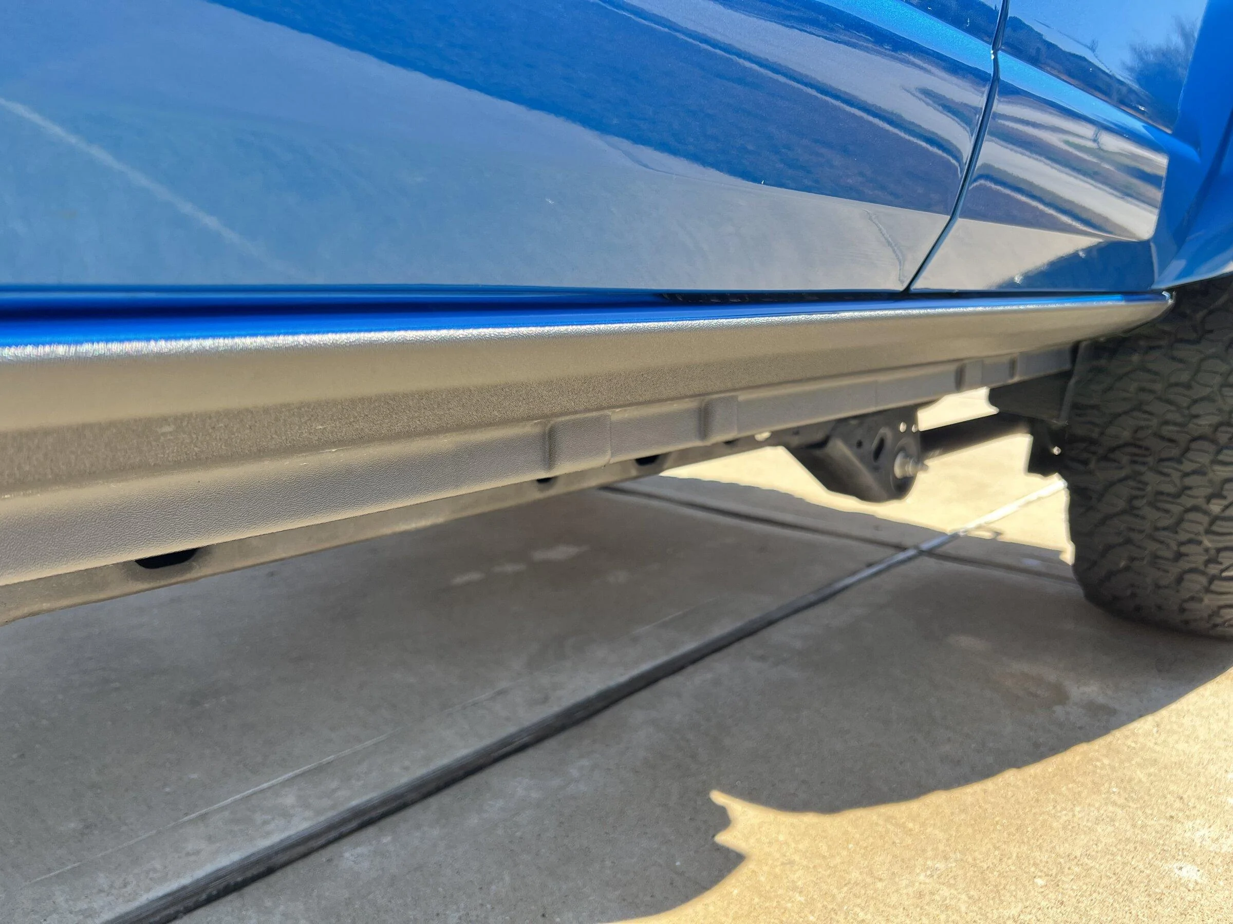 Ford Bronco N-FAB Side Steps and Trail Armor installed IMG-7046