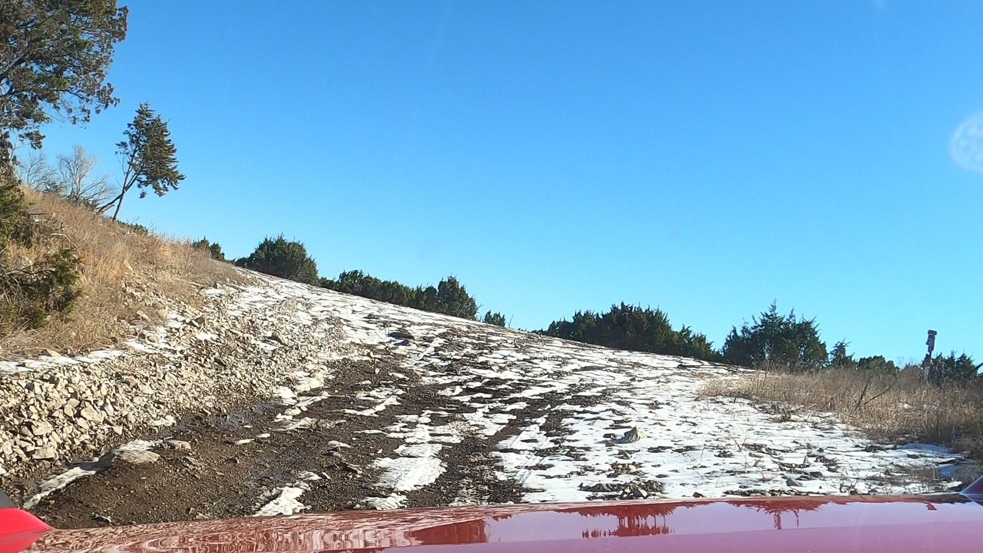 Ford Bronco Cross Bar Ranch, Davis, OK.  After the Thaw, 2/6/22 1