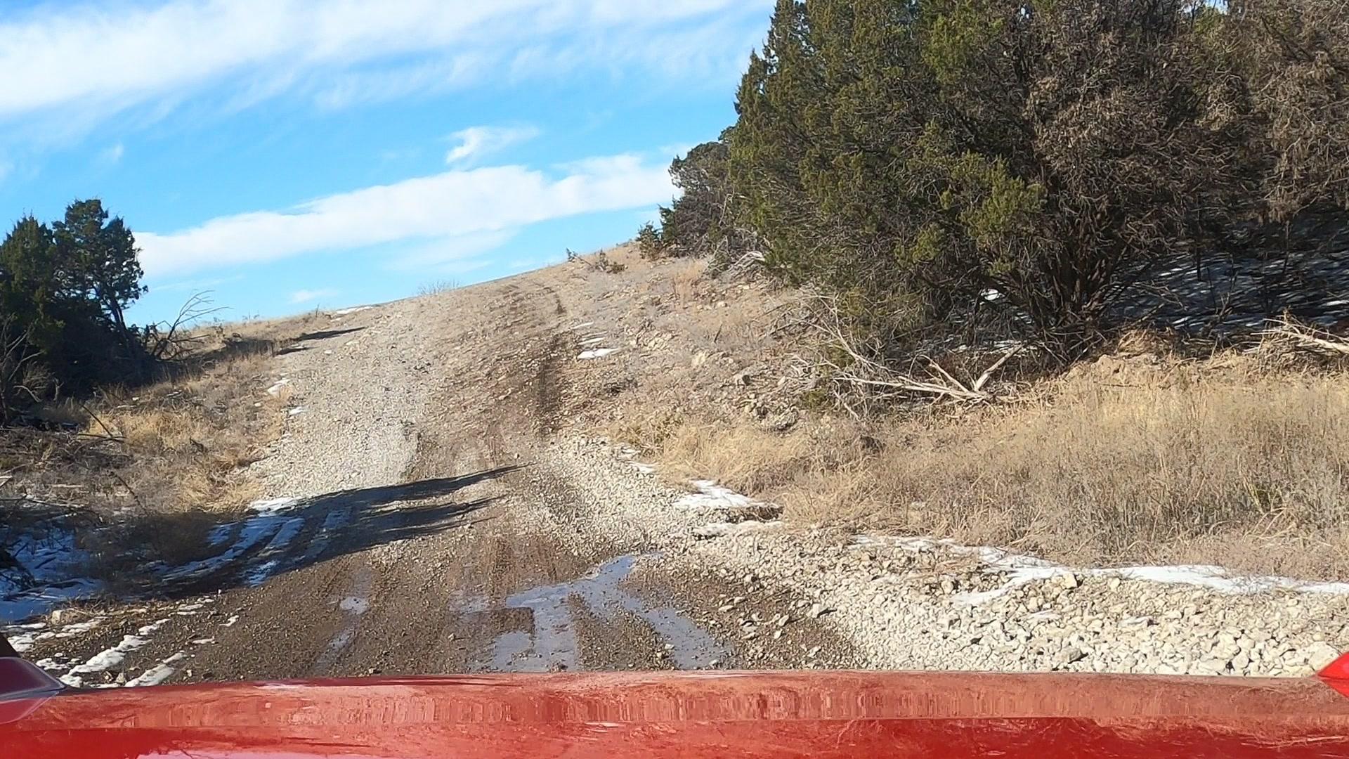 Ford Bronco Cross Bar Ranch, Davis, OK.  After the Thaw, 2/6/22 1 (3)