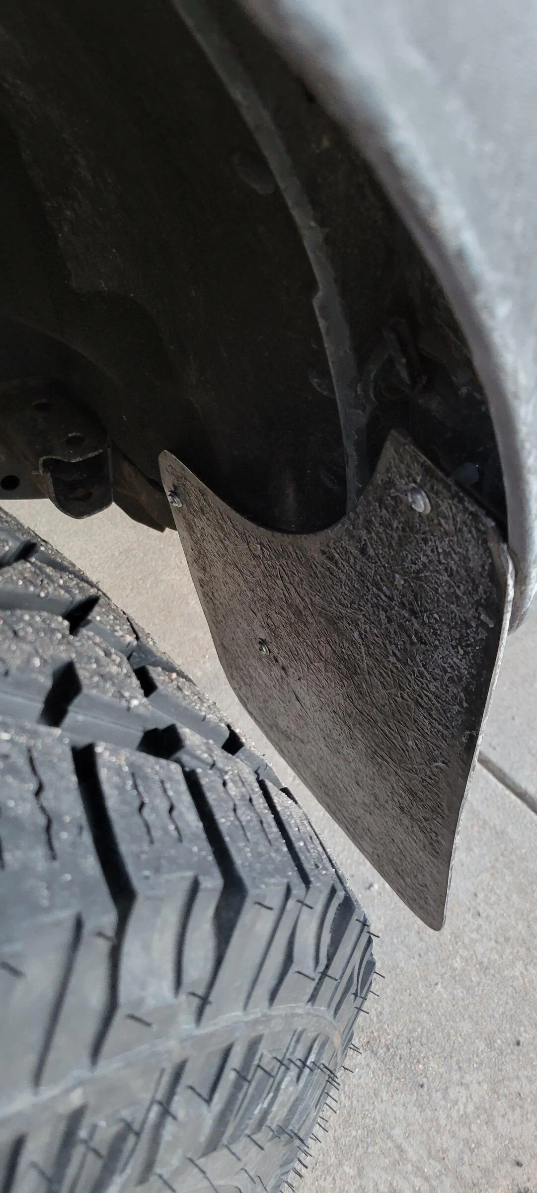 Ford Bronco Added mudflaps this weekend 20220206_172128