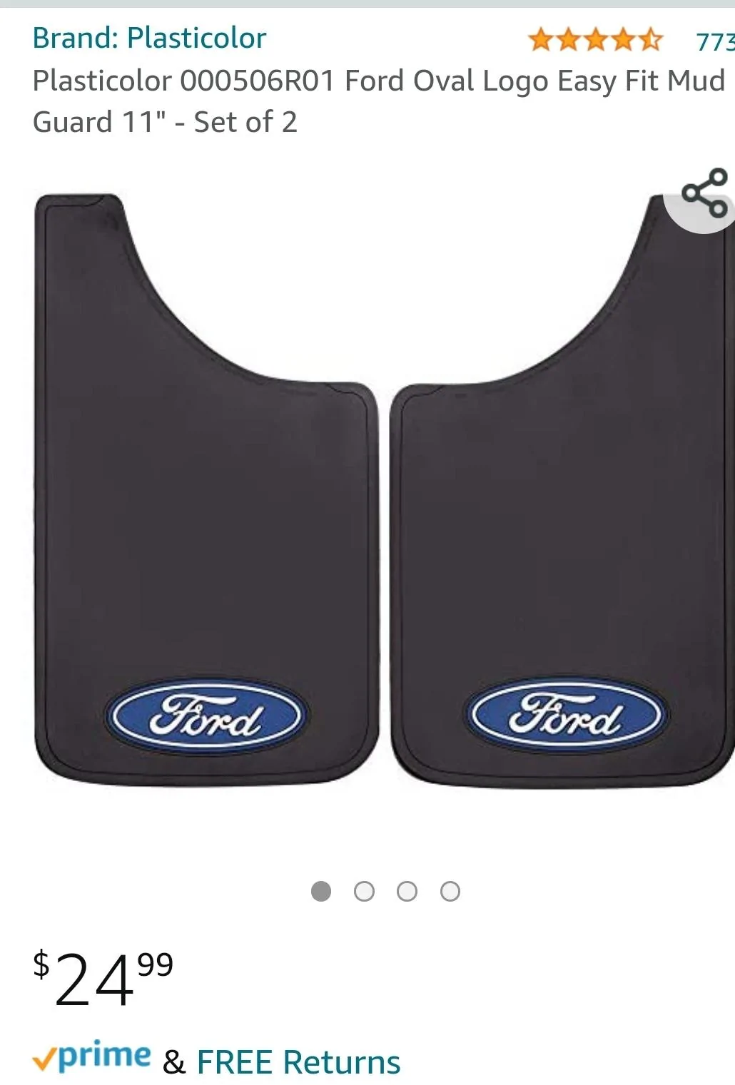 Ford Bronco Added mudflaps this weekend Screenshot_20220108-185629_Chrom