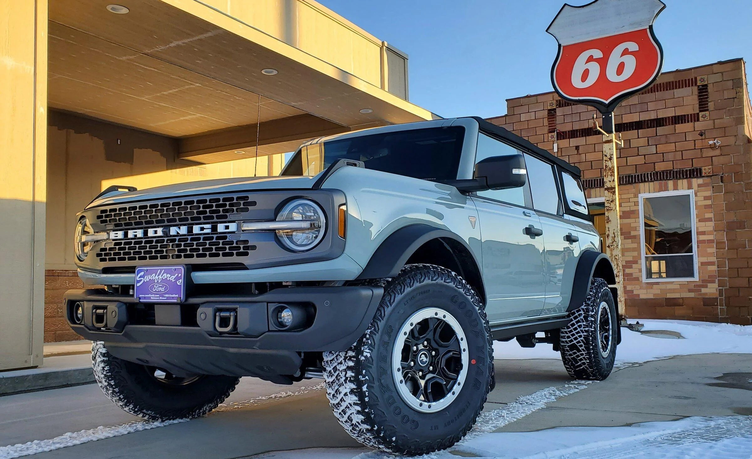 Ford Bronco Picked Up My Bronco - Epic Route 66 Road Trip 20220204_165433