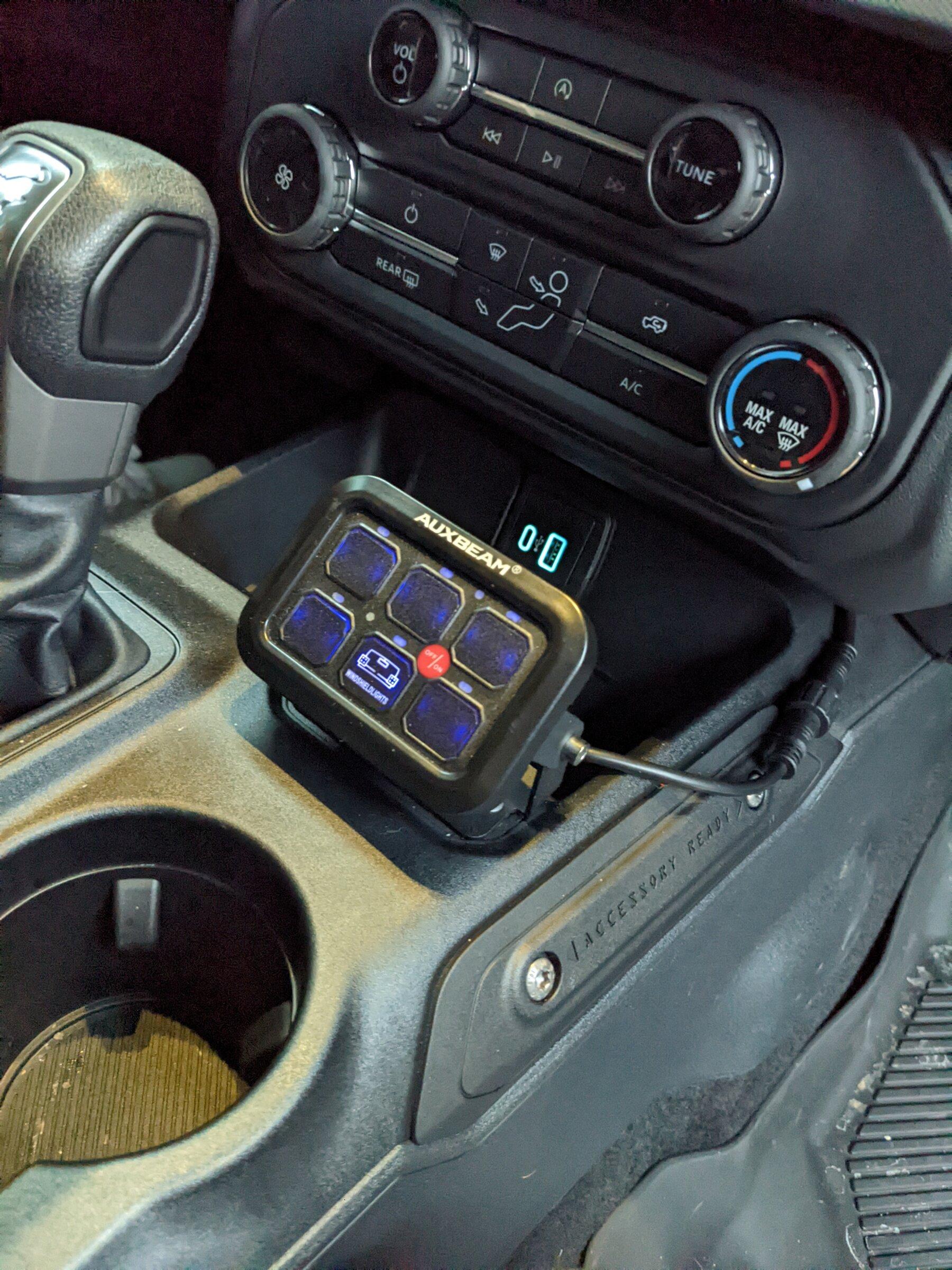 Ford Bronco Mirror / Ditch Light Install WITHOUT Auxiliary Switches PXL_20220119_131015336