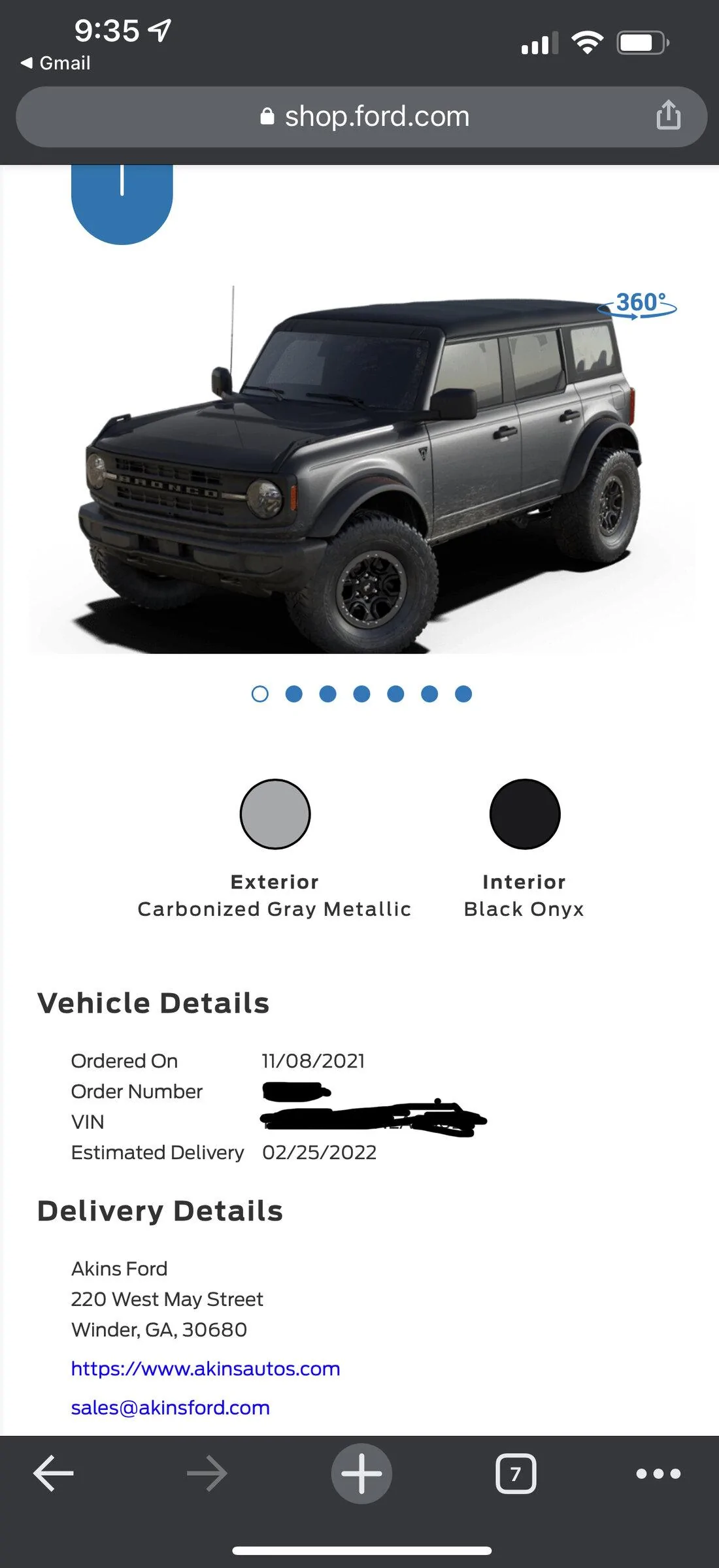 Ford Bronco 🛠 01/24/22 Build Week Group AB9F12E3-4E0B-47E0-B574-C1BEBF858C33